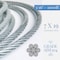 Laureola Industries 3/16" Stainless Steel Type 7x19 Aircraft Cable Wire Rope Grade 304- 500 ft ZAG316-SS304-719-500 - alternate 3